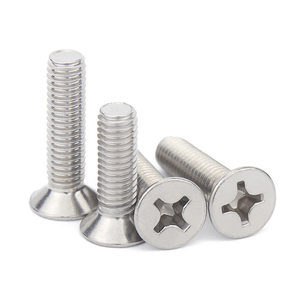 <span class=keywords><strong>Csk</strong></span> A2-70 A4-80 thép không gỉ 1.25 phẳng chéo lõm chìm đầu máy vít M6 M8 vít - Product Image 2