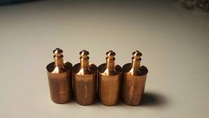 Tige en cuivre rouge de haute précision usinée CNC pour machines industrielles et composants électriques (OEM) - Product Image 6