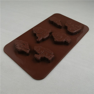 Molde de Silicona con Forma de Gorila, Molde de Chocolate de Silicona Antiadherente, Moldes de Fondant Reutilizables para Decoración - Product Image 4