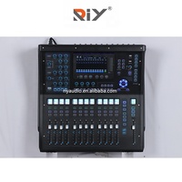 Console de mixage numérique professionnelle TQ22 à 22 canaux avec effets intégrés, enregistrement stéréo USB et écran tactile pour scène