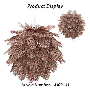 Arbre de Noël en mousse personnalisé de haute qualité ornements suspendus décoration festive en forme de fleur pour les fêtes bricolage ornement de noël - Product Image 4