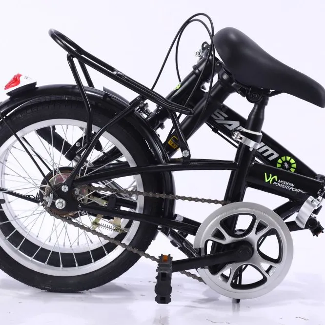 Tri Fold Adult Frame Front Bag Fnhon Folding Bike 20 Inch