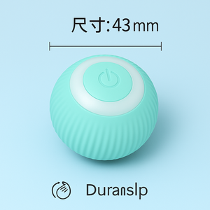 Bola penggoda kucing sensor cerdas mode Modern berputar otomatis desain tahan gigit anti-tabrakan mempercepat interaksi kucing untuk anjing - Product Image 5