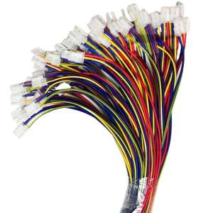 Kabel <span class=keywords><strong>Harness</strong></span> OEM Inti Tembaga Isolasi PVC 5557 Jarak 4.2mm Kabel Penghubung Daya Ujung Tunggal untuk Peralatan Rumah Tangga Mesin - Product Image 2