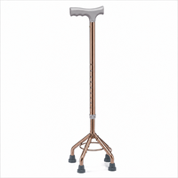 Canne de marche réglable en aluminium léger avec lumières LED, design étanche, capacité de charge de 250 lb, antidérapante pour personnes âgées