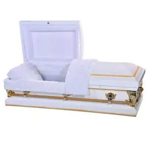 Américain acheter cercueil ataudes couleurs de cercueil adulte chêne