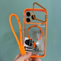 Coques de téléphone magnétiques à chargement sans fil en gros avec dragonne pour iPhone 18 Pro Max, compatibles avec les coques pour iPhone 18, 17, 16, 15, 14, 13, 12, 11
