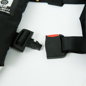 سترة نجاة قابلة للنفخ تلقائيًا ويدويًا معتمدة من سولاس بشهادة EC/MED مع غرفة مزدوجة وقوة طفو 150 نيوتن وعمر طفو 24 ساعة - Product Image 5