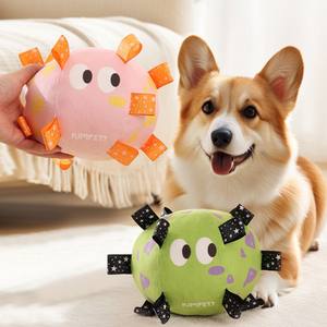 Nuevo juguete para perros, pelota de fútbol interactiva con campana incorporada, juguete para cachorros, pelota con campana, juguetes para mascotas - Product Image 3