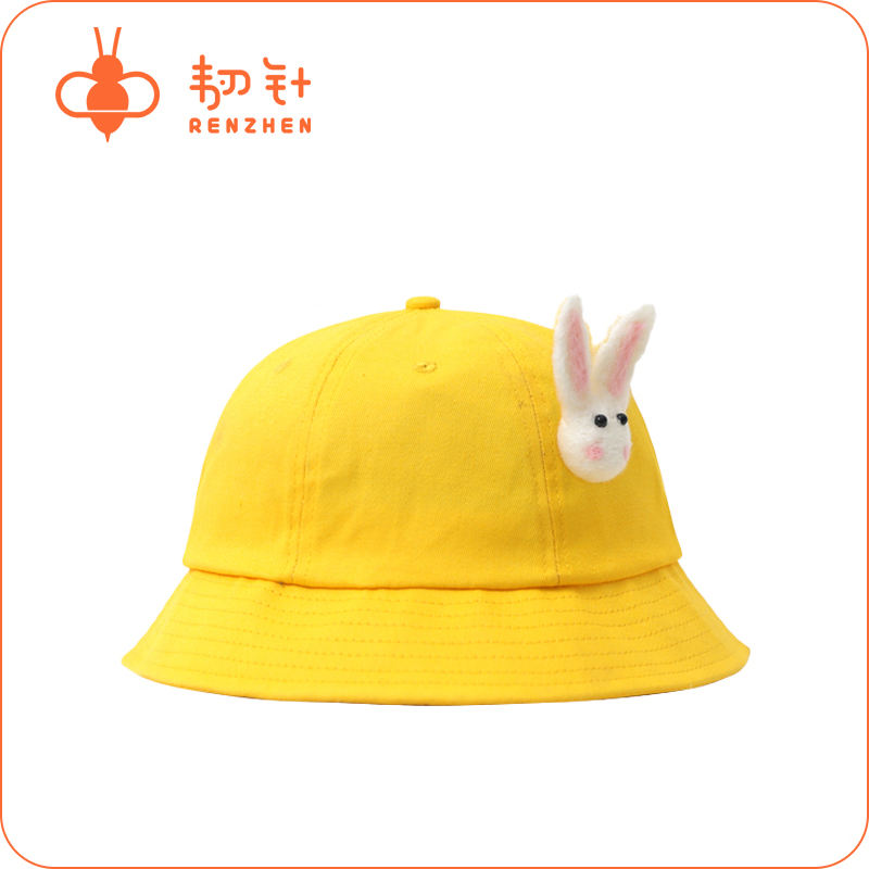 lapin jaune 100% coton