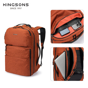Kingsons Hiking Backpack Orange Water Resistant Lightweight Outdoor Sports Unisex - Product Image 4