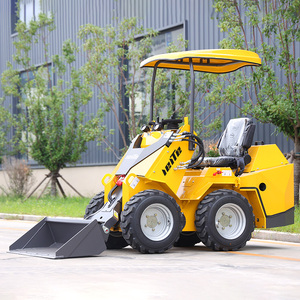 800kg Ce Epa Mini Loaders for Sale Subminiature Front <b>Wheel</b> <b>Small</b> Track Skid Steer - Product Image 3