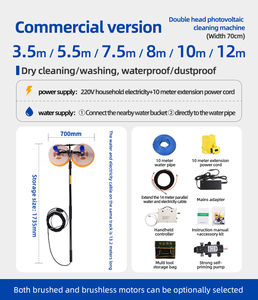 Nhà Máy Giá năng lượng mặt trời Powered máy giặt năng lượng mặt trời Sản phẩm làm sạch năng lượng mặt trời bảng điều khiển rửa cơ sở - Product Image 6