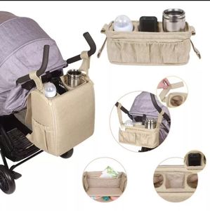 Grand sac à dos amovible pour les couches Poussette Caddy Pratique pour maman et papa Sac à main pour bébé Organisateur de couches Station à langer - Product Image 6