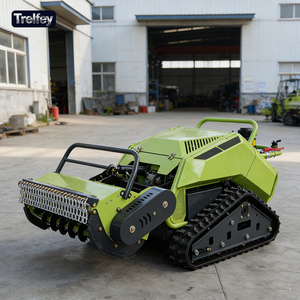 <span class=keywords><strong>Tondeuse</strong></span> sur chenilles télécommandée à moteur diesel 48V avec élévateur hydraulique et largeur de coupe de 80 cm pour vergers et pentes herbeuses - Product Image 1