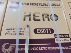Suministro de Fábrica de Varillas de Soldadura Hero E6013 E6011 E7018 E6010 J421 en 2.5mm 3.2mm 4.0mm - Product Image 5