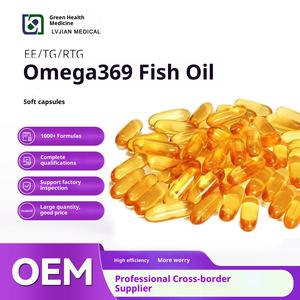 Cápsulas de Aceite de Pescado de Aguas Profundas <span class=keywords><strong>Omega369</strong></span> OEM/ODM, 1g, Alto Contenido, Mejora la Densidad Ósea, para Adultos - Product Image 3