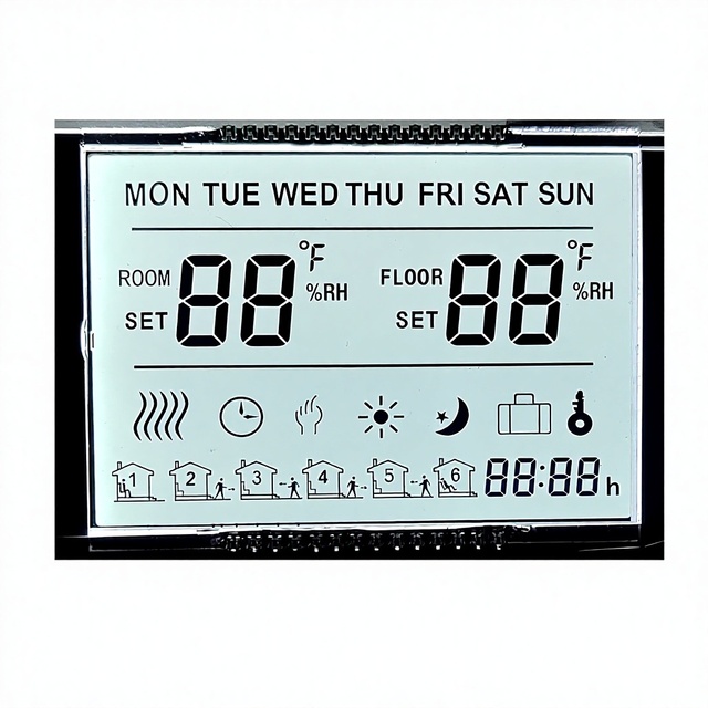 Air Conditioner LCD+BLU Display: High Quality 68.8X55.6mm, 5V, Fully Customizable for HVAC Systems & Industrial Control