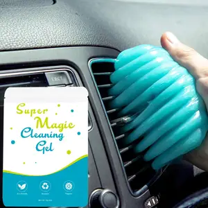 Popular cleaning gel for car detailing putty magic cleaning car interior cleaner for keyboard cleaner for car vents