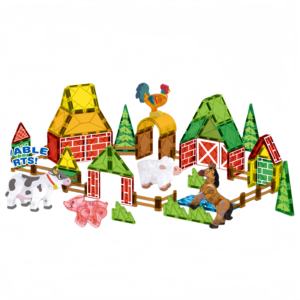 Nouvelles Idées de Produits 2026 : Ensemble de Briques Magnétiques de Construction, Jouets 3D Grands Animaux de la <span class=keywords><strong>Ferme</strong></span>, Tuiles Magnétiques pour Enfants - Product Image 2