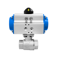 Vanne à boisseau sphérique pneumatique en acier inoxydable EAGLE OEM, électrovanne à simple ou double action avec moniteur de position, garantie 3 ans