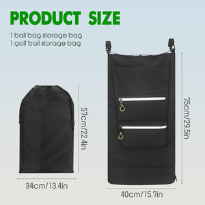 Accessoire de poussette pour <span class=keywords><strong>le</strong></span> <span class=keywords><strong>golf</strong></span>, sac de <span class=keywords><strong>golf</strong></span> pour 6 clubs, porte-putters pour poussette avec 3 poches, sac de <span class=keywords><strong>golf</strong></span> pour bébé - Product Image 6