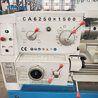 Tour manuel à métaux CA6250B*1500, tour de coupe automatique pour travaux lourds, avec moteur central