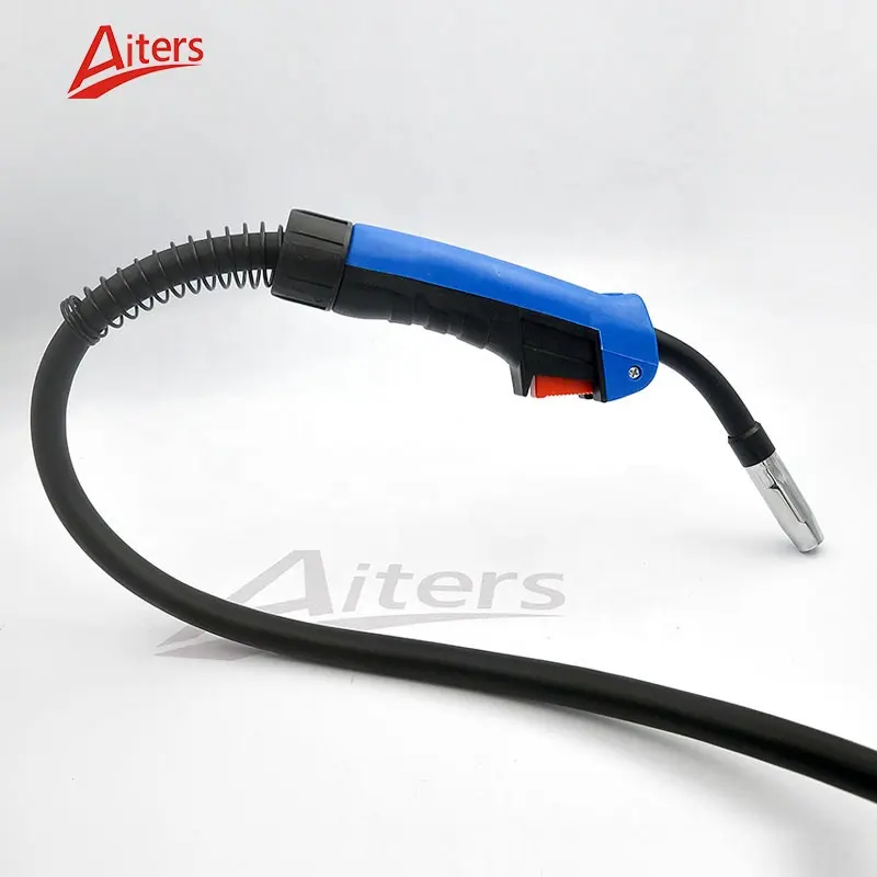 Compatible Binzel 15AK MIG CO2 Welding Torch With 3M Cable Length air cooled welding gun 3Meter 15AK Complete Torch