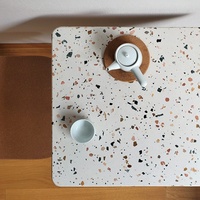 (SP-RT575) Café Meubles Top Restaurant Tables pour Salle À Manger Ensembles de Haute Qualité Table Basse Carrée En Marbre Moderne 15-25 Jours
