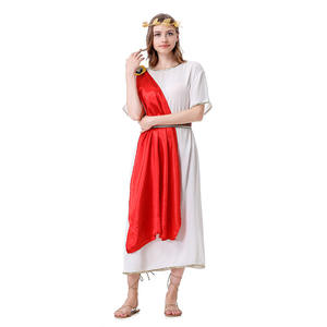 Familia a juego padres hijos <span class=keywords><strong>diosa</strong></span> <span class=keywords><strong>griega</strong></span> Athena traje Athena princesa Cosplay vestido Halloween mascarada <span class=keywords><strong>disfraz</strong></span> - Product Image 4