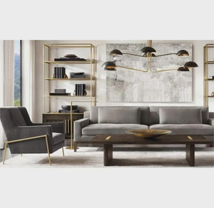 Lámpara de Techo Moderna Retro de Mediados de Siglo, Estilo Sputnik, de Hierro, LED, Regulable, Negra, Lámpara Colgante Industrial, Alto CRI 95 - Product Image 6