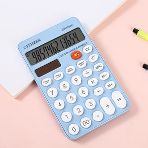 Calculadora Citizen Ct5100li de 12 dígitos, funciona con pilas, uso estudiantil, diseño compacto de uso general - Product Image 5