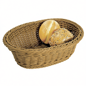 ตะกร้าใส่ขนมปังและผลไม้ทรงวงรีแบบสานสำหรับใช้บนโต๊ะในครัว - Product Image 2