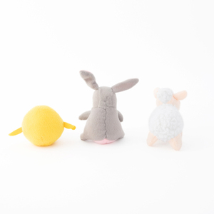 ปรับแต่งตะกร้าอีสเตอร์ Play ชุดตุ๊กตา Plush Bunny ไก่แกะอีสเตอร์ของเล่น - Product Image 3