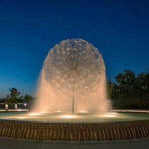 <span class=keywords><strong>Fontaine</strong></span> extérieure commerciale moderne et élégante en acier inoxydable 304, multicolores, résistante à l'eau et écologique, de la marque Fenlin - Product Image 1