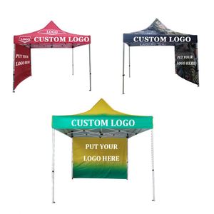 Portable 3x3m Trade Show Advertising <b>Tent</b> Pop up <b>Canopy</b> Custom Marquee Gazebo with Print - Product Image 1