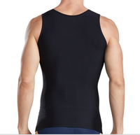 Chemise de Compression pour homme, vêtement amincissant, débardeur moulant, gilet Corset, contrôle du ventre et du ventre