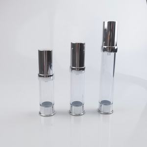 Wholesale 15ml 30ml 50ml Slik-screen Printing Gold <b>Pink</b> Silver <b>Glitter</b> Serum Airless Bottle with Pump Sprayer - Product Image 3