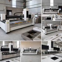 Centre d'usinage CNC ATC 5 axes pour la découpe de granit et de marbre, modèle 3015, robuste, 11 kW, pour plans de travail de cuisine