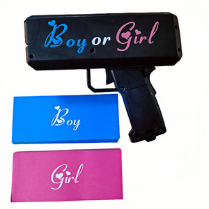 Vente <span class=keywords><strong>en</strong></span> gros, Accessoires décoratifs pour révélation du sexe, Pistolets de devinettes garçons et filles, Jouets de fête pour baby shower sans pétards - Product Image 6