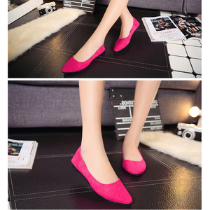 <span class=keywords><strong>Scarpe</strong></span> <span class=keywords><strong>da</strong></span> lavoro estive leggere <span class=keywords><strong>da</strong></span> <span class=keywords><strong>donna</strong></span> con tacco singolo piatto Casual in PVC leopardato con chiusura a bottone a punta a bocca bassa - Product Image 6