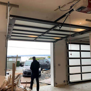 Ouvre-<span class=keywords><strong>porte</strong></span> <span class=keywords><strong>de</strong></span> <span class=keywords><strong>Garage</strong></span> automatique en aluminium, coupe en acier, <span class=keywords><strong>prix</strong></span> d'usine avec moteur - Product Image 6
