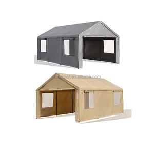 10x20 cadre <span class=keywords><strong>en</strong></span> métal pliable <span class=keywords><strong>abri</strong></span> <span class=keywords><strong>de</strong></span> <span class=keywords><strong>voiture</strong></span> parking <span class=keywords><strong>Garage</strong></span> <span class=keywords><strong>abri</strong></span> <span class=keywords><strong>de</strong></span> <span class=keywords><strong>voiture</strong></span> tente d'auvent avec couvercle - Product Image 2