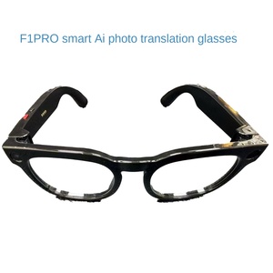 Gafas Inteligentes F1 PRO con IA y Cámara, Grabación de Fotos y Vídeos 800P, Traducción de <span class=keywords><strong>Texto</strong></span> y Voz Multilingüe, <span class=keywords><strong>Audio</strong></span> BT, Cancelación de Ruido ENC - Product Image 4