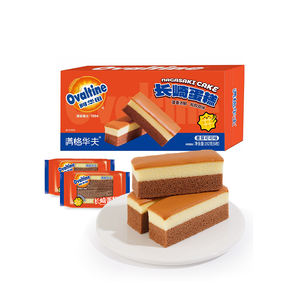 도매 192g 6 가방 벌크 초콜릿 몰트 코코아 맛 나가사키 케이크 오후 차 스낵 웨이퍼 빵 - Product Image 1