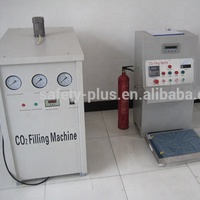 Grand type machine de remplissage automatique de CO2 d'extincteur