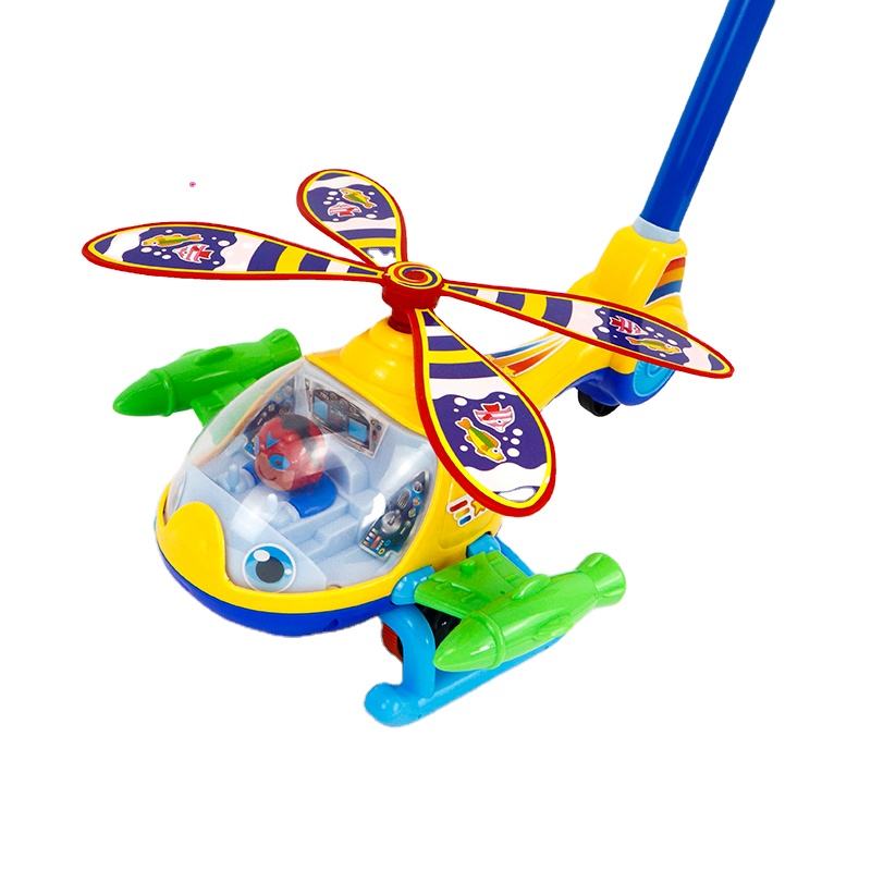 Sell Best Selling Products 2023 Baby Hand Push Toys 0-6 Years Old  Toddler Hand Push Helicopter Toys