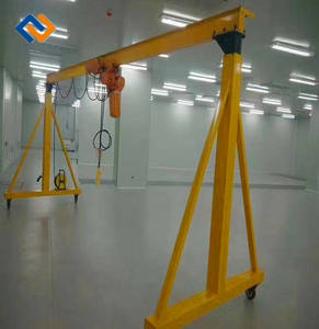 Mini grue à portique mobile Grue à <span class=keywords><strong>portail</strong></span> de 5 tonnes avec palan électrique à vendre - Product Image 5