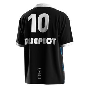 Camiseta de Fútbol Tipo Polo con Cuello en V de Alto Rendimiento, Acabado que Absorbe la Humedad, Secado Rápido y Logotipos Personalizados para Aficionados - Product Image 3