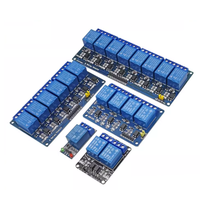 Nouveau module relais unidirectionnel 5V 12V 24V Déclenchement bas niveau Carte d'extension à un relais